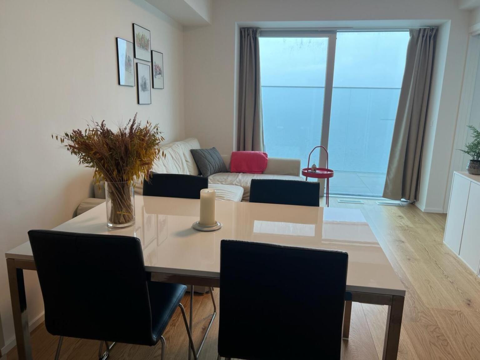 26-Etage Lejlighed Med Utrolig Havudsigt 오르후스 외부 사진