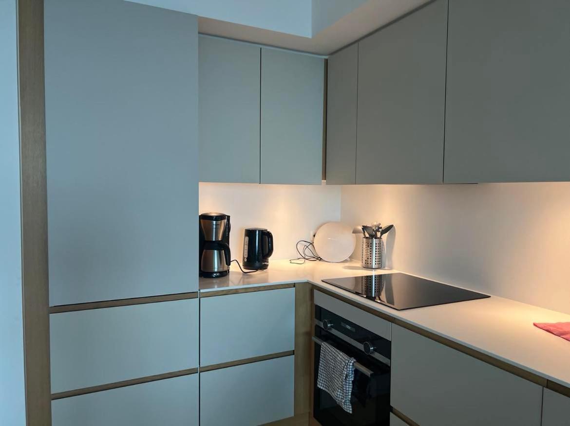 26-Etage Lejlighed Med Utrolig Havudsigt 오르후스 외부 사진