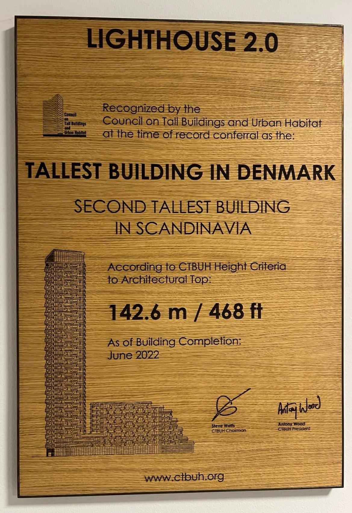 26-Etage Lejlighed Med Utrolig Havudsigt 오르후스 외부 사진