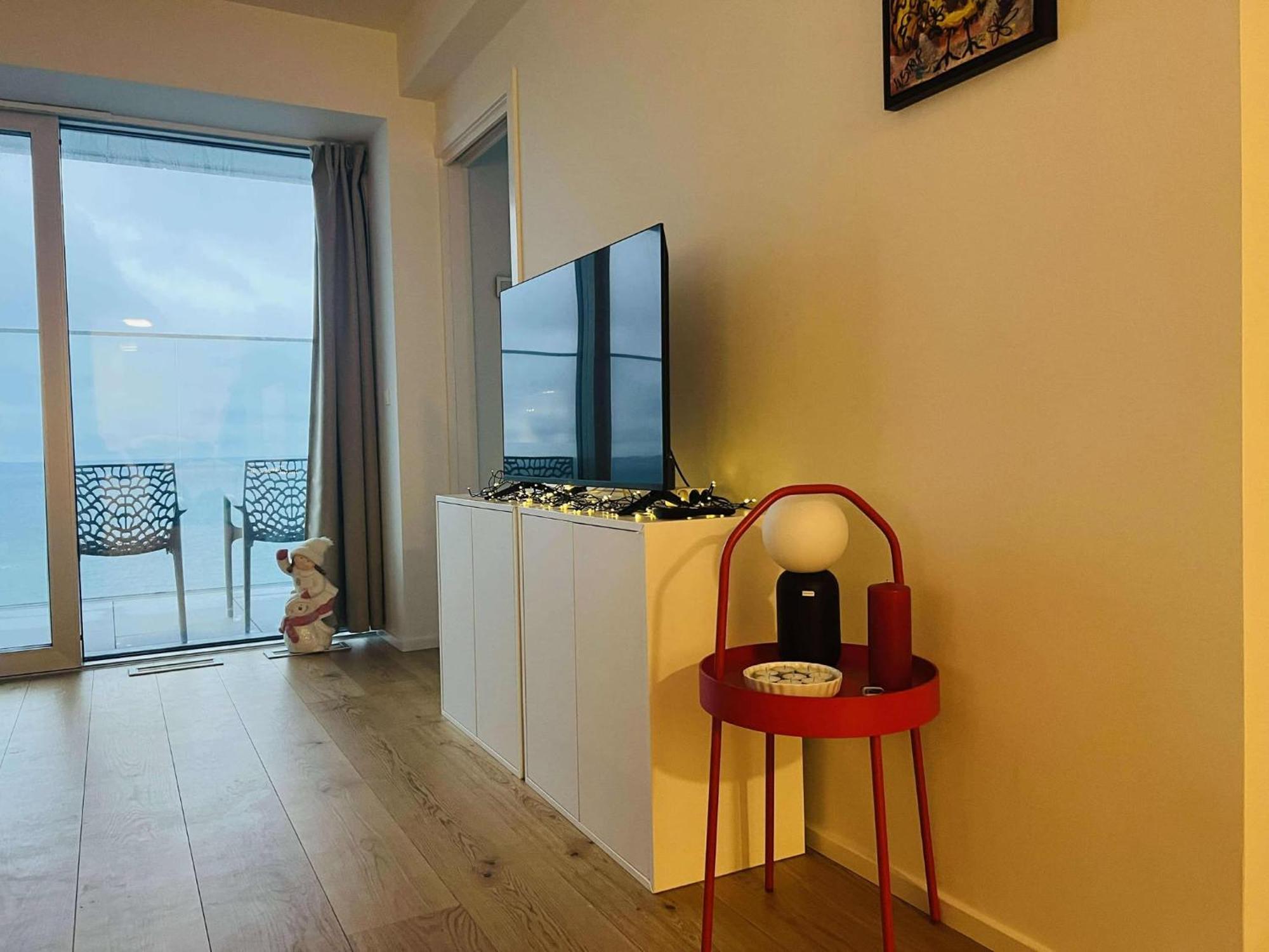 26-Etage Lejlighed Med Utrolig Havudsigt 오르후스 외부 사진